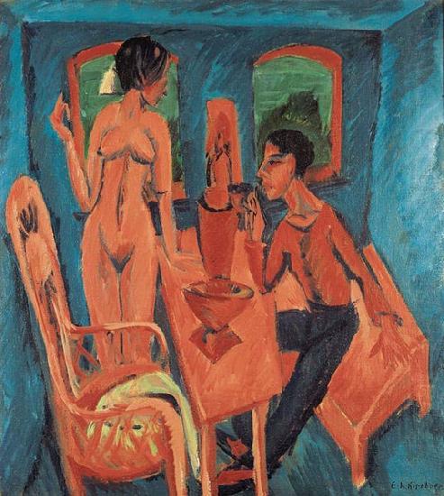 Tower Room, Fehmarn, Ernst Ludwig Kirchner